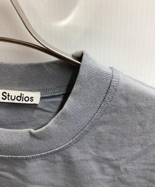 Acne studios（アクネ ストゥディオズ）ACNE STUDIOS (アクネ ストゥディオズ) ロゴＴシャツ　FN-MN-TSHI000353 グレー サイズ:Sの古着・服飾アイテム