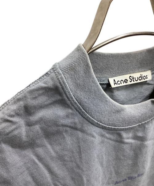 Acne studios（アクネ ストゥディオズ）ACNE STUDIOS (アクネ ストゥディオズ) ロゴＴシャツ　FN-MN-TSHI000353 グレー サイズ:Sの古着・服飾アイテム