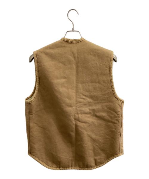 CarHartt（カーハート）CarHartt (カーハート) DUCK BOA VEST ベージュ サイズ:表記無しの古着・服飾アイテム