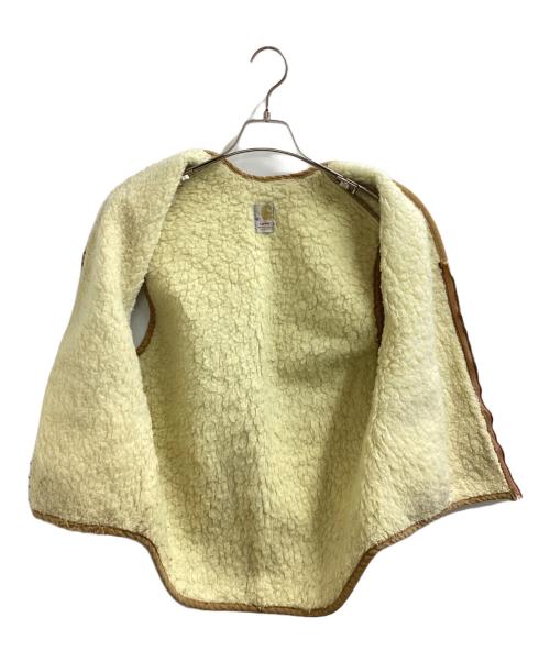 CarHartt（カーハート）CarHartt (カーハート) DUCK BOA VEST ベージュ サイズ:表記無しの古着・服飾アイテム