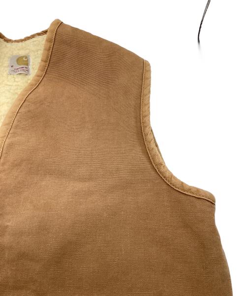 CarHartt（カーハート）CarHartt (カーハート) DUCK BOA VEST ベージュ サイズ:表記無しの古着・服飾アイテム
