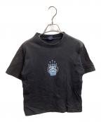 stussyステューシー）の古着「Tシャツ　/　紺タグ USA製」｜ブラック