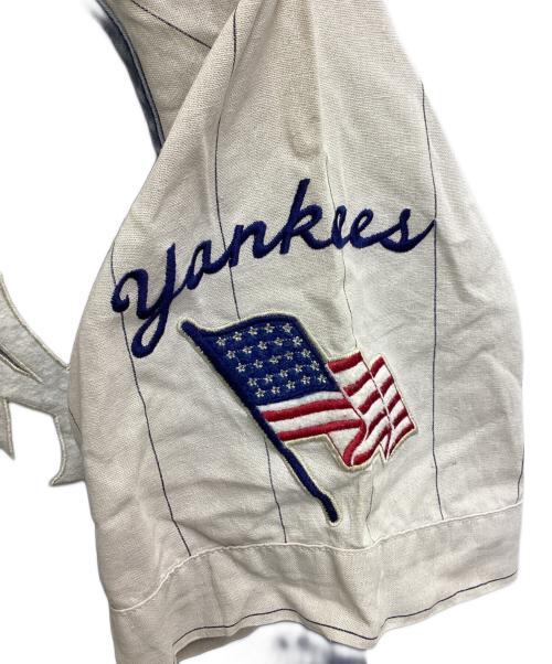 MIRAGE（ミラージュ）MIRAGE (ミラージュ) ベースボールシャツ New York Yankees ブルー サイズ:XLの古着・服飾アイテム
