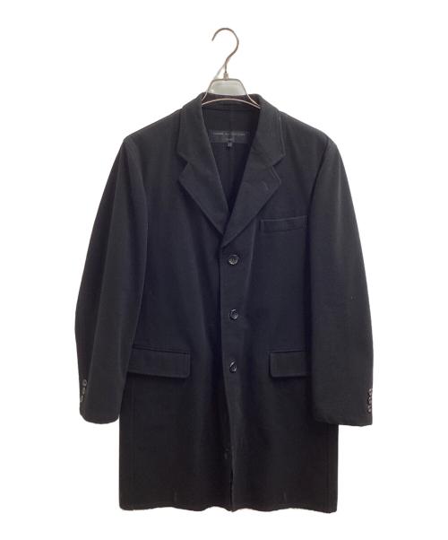 COMME des GARCONS HOMME（コムデギャルソン オム）COMME des GARCONS HOMME (コムデギャルソン オム) ロング 3B テーラード ジャケット ブラック サイズ:Sの古着・服飾アイテム