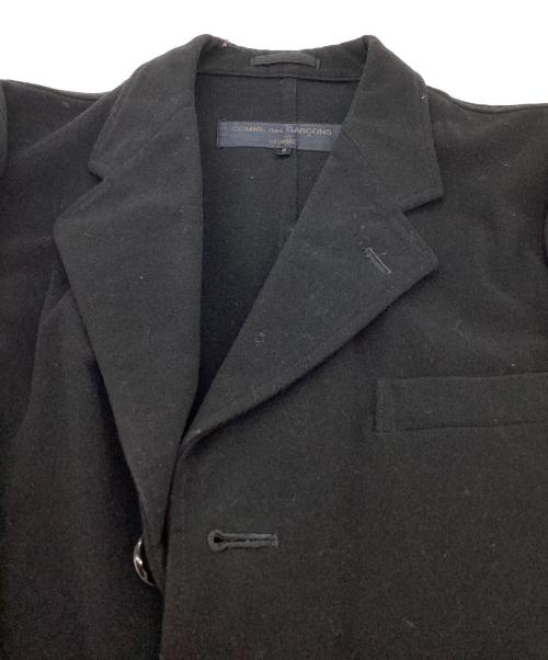 COMME des GARCONS HOMME（コムデギャルソン オム）COMME des GARCONS HOMME (コムデギャルソン オム) ロング 3B テーラード ジャケット ブラック サイズ:Sの古着・服飾アイテム