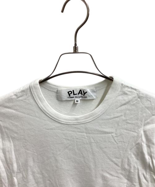 PLAY COMME des GARCONS（プレイコムデギャルソン）PLAY COMME des GARCONS (プレイコムデギャルソン) THE NORTH FACE (ザ ノース フェイス) Tシャツ / AE-T202 ホワイト サイズ:Mの古着・服飾アイテム