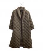anuansアニュアンス）の古着「ヨーロピアンキルティングダウンコート / 1521600283-0」｜ブラウン