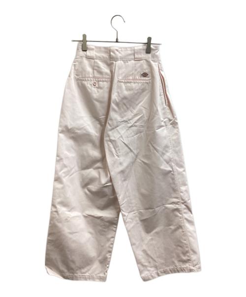 Dickies（ディッキーズ）Dickies (ディッキーズ) Lily Brown (リリーブラウン) ステッチワークタックバギーパンツ/lwfp251098 ピンクの古着・服飾アイテム