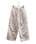 Dickies（ディッキーズ）の古着「ステッチワークタックバギーパンツ/lwfp251098」｜ピンク