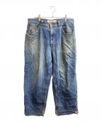 POLeRポーラー）の古着「BIG BOY デニムパンツ」｜ブルー