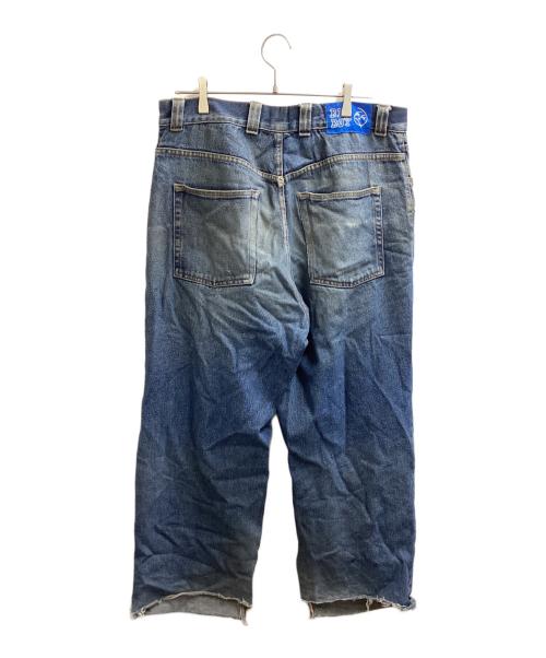 POLeR（ポーラー）POLeR (ポーラー) BIG BOY デニムパンツ ブルー サイズ:Lの古着・服飾アイテム