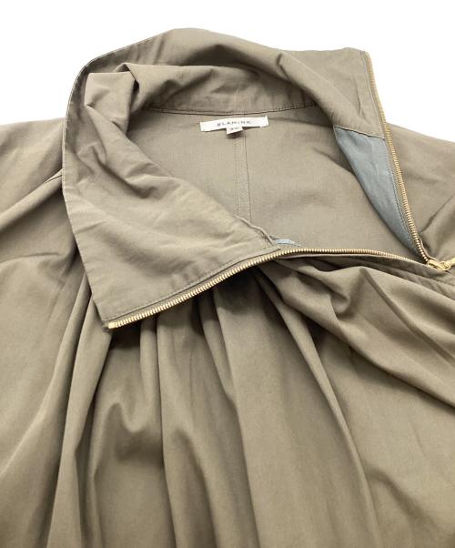 BLAMINK（ブラミンク）BLAMINK (ブラミンク) ジップデザインワンピース / 7926-230-0310 オリーブ サイズ:36の古着・服飾アイテム