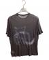 beautiful people (ビューティフルピープル) sheer jersey huge cat print T-shirt / 1415310420 グレー サイズ:190：7000円