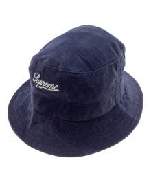 SUPREME（シュプリーム）の古着「15SS/Corduroy Crusher Hat」｜ネイビー