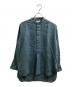 port by ark（ポートバイアーク）の古着「French Linen Pullover Shirt / PO13-SH001」｜ブルー