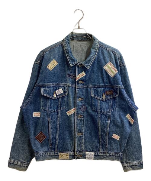 PREPPIE COMPANY（プレッピーカンパニー）PREPPIE COMPANY (プレッピーカンパニー) デニムジャケット インディゴ サイズ:Lの古着・服飾アイテム