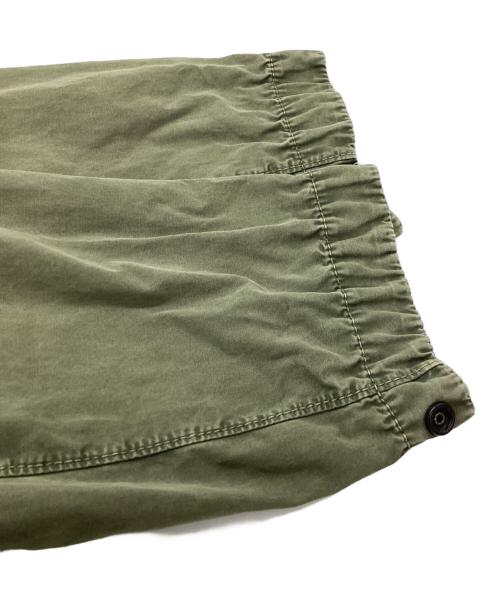 STONE ISLAND（ストーンアイランド）STONE ISLAND (ストーンアイランド) オールドトリートメントコットンジップシャツブルゾン / 7615114WN グリーン サイズ:Lの古着・服飾アイテム