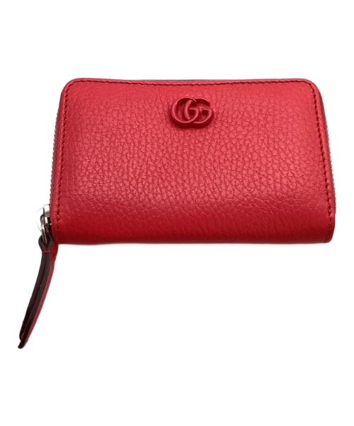 GUCCI（グッチ）GUCCI (グッチ) ジップアラウンドウォレット / 644412 / 2184 ピンクの古着・服飾アイテム