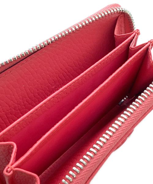 GUCCI（グッチ）GUCCI (グッチ) ジップアラウンドウォレット / 644412 / 2184 ピンクの古着・服飾アイテム