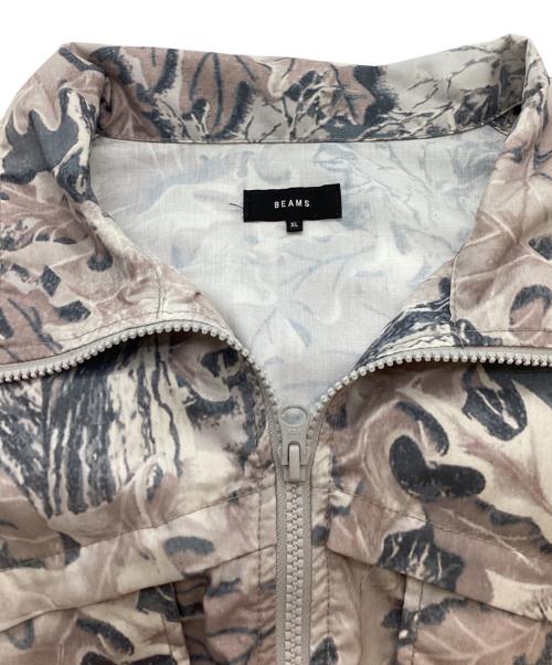 BEAMS（ビームス）BEAMS (ビームス) 総柄 ウェイディングブルゾン / 11-18-2509-803 ベージュ サイズ:XLの古着・服飾アイテム