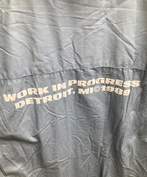 Carhartt WIP（カーハート ワーク イン プログレス）Carhartt WIP (カーハート ワーク イン プログレス) S/S LINK SCRIPT SHIRT / 80406.23TRHK03649.0124 ブルー サイズ:Lの古着・服飾アイテム