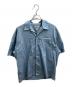 Carhartt WIP（カーハート ワーク イン プログレス）の古着「S/S LINK SCRIPT SHIRT / 80406.23TRHK03649.0124」｜ブルー