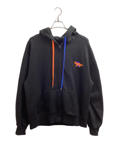 ADER error（アーダーエラー）ADER error (アーダーエラー) MAISON KITSUNE (メゾンキツネ) オーバーサイズジップパーカー ブラック サイズ:A3の古着・服飾アイテム
