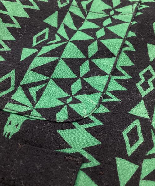 South2 West8（サウスツー ウエストエイト）south2 west8 (サウスツー ウエストエイト) BEAMS BOY (ビームスボーイ) 長袖シャツ / HM951 / NEPENTHES グリーン サイズ:Mの古着・服飾アイテム