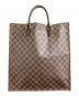 LOUIS VUITTON（ルイ ヴィトン）の古着「トートバッグ / ダミエ サックプラ / Damier Sac Plastic / N51140 / MI0014」｜ブラウン