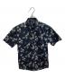 RALPH LAUREN（ラルフローレン）の古着「SLIM-FIT 花柄シャツ」｜ブラック