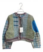 JOURNAL STANDARDジャーナルスタンダード）の古着「KANTHA QUILT JACKET / カンタキルトジャケット / 24011400511040」｜ブルー