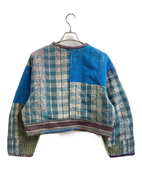 JOURNAL STANDARD（ジャーナルスタンダード）JOURNAL STANDARD (ジャーナルスタンダード) KANTHA QUILT JACKET / カンタキルトジャケット / 24011400511040 ブルー サイズ:FREE 未使用品の古着・服飾アイテム
