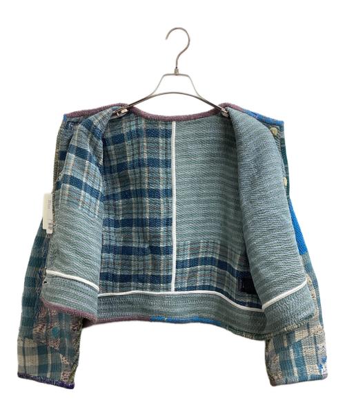 JOURNAL STANDARD（ジャーナルスタンダード）JOURNAL STANDARD (ジャーナルスタンダード) KANTHA QUILT JACKET / カンタキルトジャケット / 24011400511040 ブルー サイズ:FREE 未使用品の古着・服飾アイテム