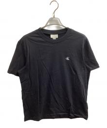 Calvin Klein Jeans（カルバンクラインジーンズ）の古着「ショートスリーブイージーモノグラムTシャツ　/　4RC275G」｜ブラック