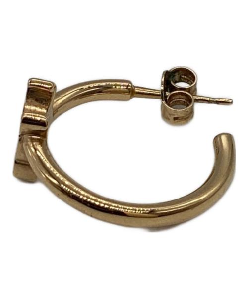 CELINE（セリーヌ）CELINE (セリーヌ) トリオンフ アシンメトリックフープ / 460RD6BRA.35OR ゴールドの古着・服飾アイテム