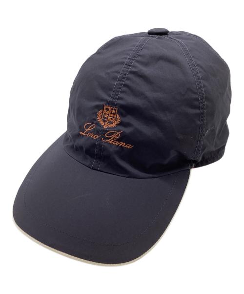 LORO PIANA（ロロピアーナ）LORO PIANA (ロロピアーナ) キャップ ネイビーの古着・服飾アイテム