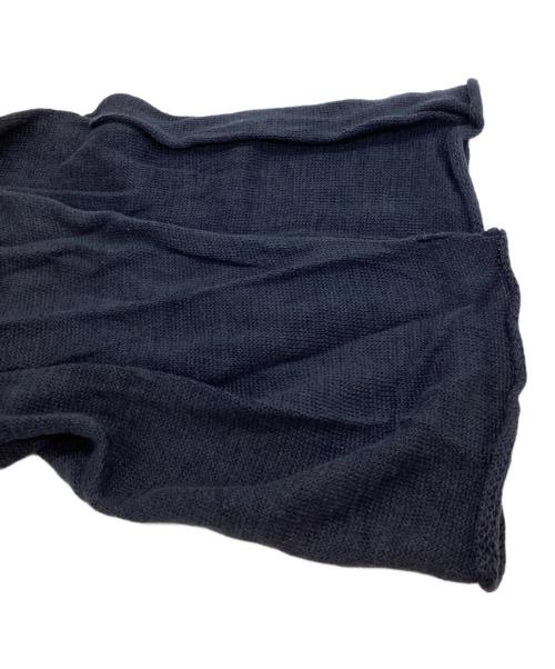 ISSEY MIYAKE（イッセイミヤケ）ISSEY MIYAKE (イッセイミヤケ) リネンニット / IM21KN022 ネイビー サイズ:2の古着・服飾アイテム