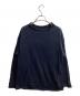 ISSEY MIYAKE（イッセイミヤケ）の古着「リネンニット / IM21KN022」｜ネイビー