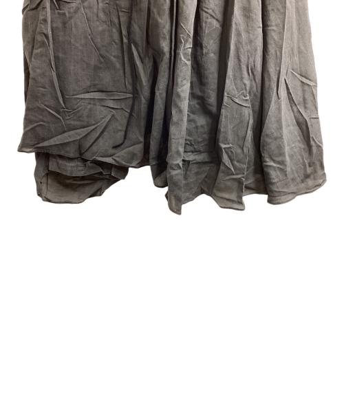 yohji yamamoto+noir（ヨウジヤマモトプリュスノアール）yohji yamamoto+Noir (ヨウジヤマモトプリュスノアール) スカートドッキングパンツ / NVP17-029 グレー サイズ:1の古着・服飾アイテム