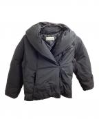 DRIES VAN NOTENドリスヴァンノッテン）の古着「ショールカラーダウンジャケット/22AW/」｜ブラック