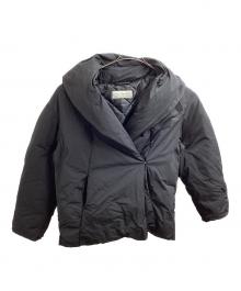 DRIES VAN NOTEN（ドリスヴァンノッテン）の古着「ショールカラーダウンジャケット/22AW/」｜ブラック