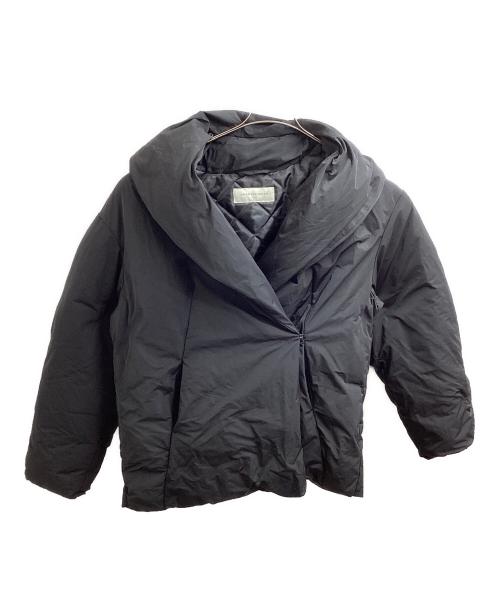 DRIES VAN NOTEN（ドリスヴァンノッテン）DRIES VAN NOTEN (ドリスヴァンノッテン) ショールカラーダウンジャケット/22AW/ ブラック サイズ:Sの古着・服飾アイテム