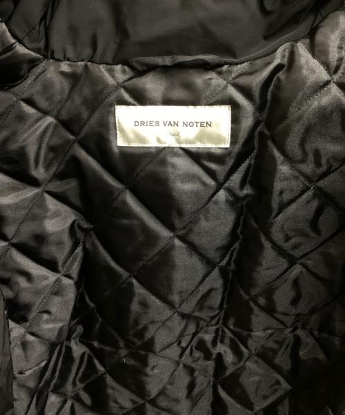 DRIES VAN NOTEN（ドリスヴァンノッテン）DRIES VAN NOTEN (ドリスヴァンノッテン) ショールカラーダウンジャケット/22AW/ ブラック サイズ:Sの古着・服飾アイテム