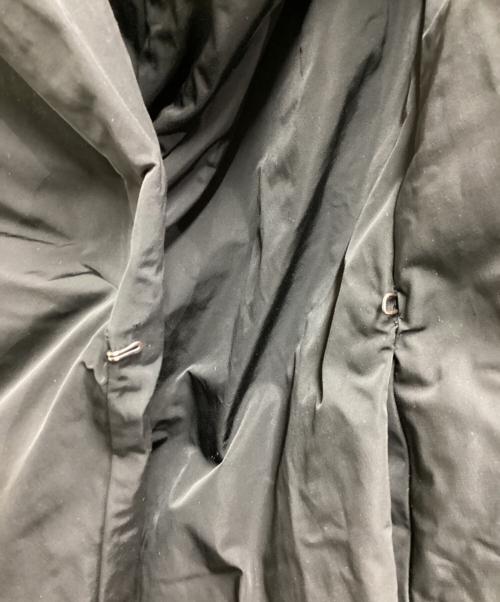 DRIES VAN NOTEN（ドリスヴァンノッテン）DRIES VAN NOTEN (ドリスヴァンノッテン) ショールカラーダウンジャケット/22AW/ ブラック サイズ:Sの古着・服飾アイテム