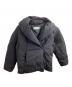 DRIES VAN NOTEN（ドリスヴァンノッテン）の古着「ショールカラーダウンジャケット/22AW/」｜ブラック