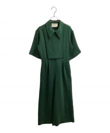 TELOPLAN（テーロプラン）の古着「Uhlrich Jumpsuits / 23FW / 0923031005」｜グリーン