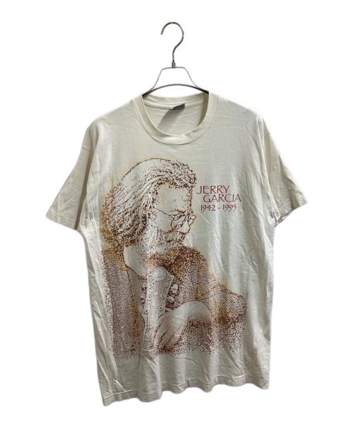 LIQUID BLUE（リキッドブルー）LIQUID BLUE (リキッドブルー) JERRY GARCIA Tシャツ ベージュ サイズ:XLの古着・服飾アイテム