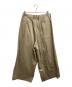 REVERBERATE (リバーバレイト) TACKED CHINO TROUSERS ベージュ サイズ:表記なし：4000円