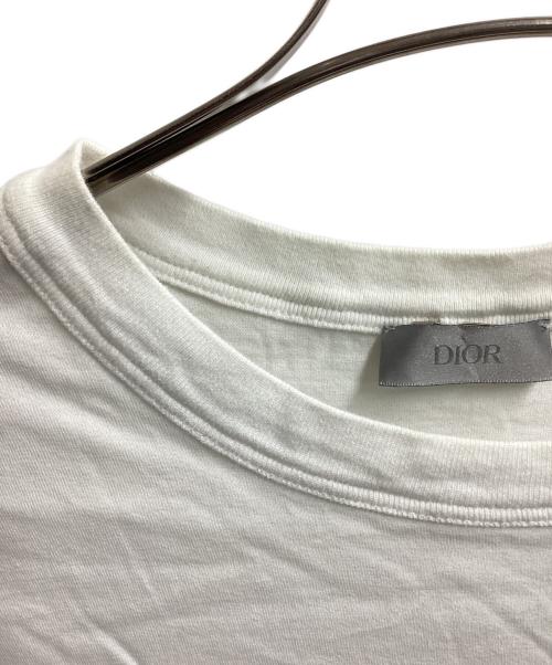 Christian Dior（クリスチャン ディオール）Christian Dior (クリスチャン ディオール) アトリエロゴプリントオーバーサイズTシャツ　043J615A0589 ホワイト サイズ:Sの古着・服飾アイテム