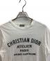Christian Dior (クリスチャン ディオール) アトリエロゴプリントオーバーサイズTシャツ　043J615A0589 ホワイト サイズ:S：15000円